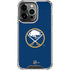 NHL Buffalo Sabres Solid Background iPhone 16 Pro Clear Case